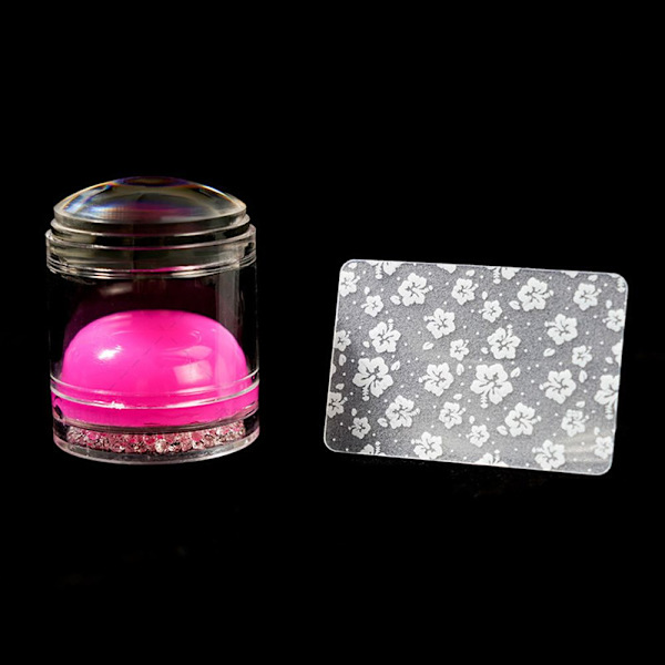 Silikone Negle Stamper Kit Negle Stempling Skabelon 07