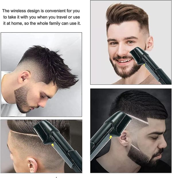 Titanium Trim Hårklippningsverktyg, Kroppshårstrimmer, sladdlös