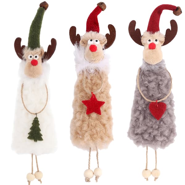 3st jul plysch älg renhänge julgran