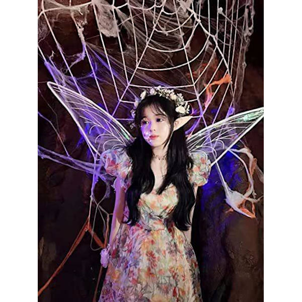 Fairy Wings Pukeutumis - Alv - Keijunsiivet - Halloween Grön