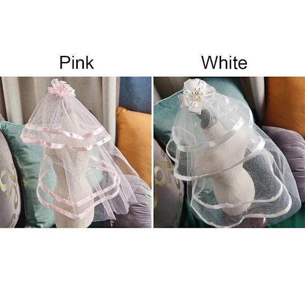 Pet Bröllopsslöja Hundslöja VIT white