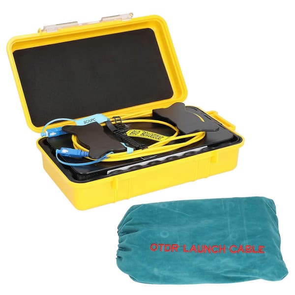 OTDR Startkabelbox Optiska Fiberringar Död Zon Eliminator SM SCUPC till SCUPC 1000 meter