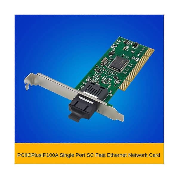 Pci Ip100a Nätverkskort St7261 Ic Plus Ip100a Pci Enkelport Fast Ethernet Adapter 100m Optisk Ne