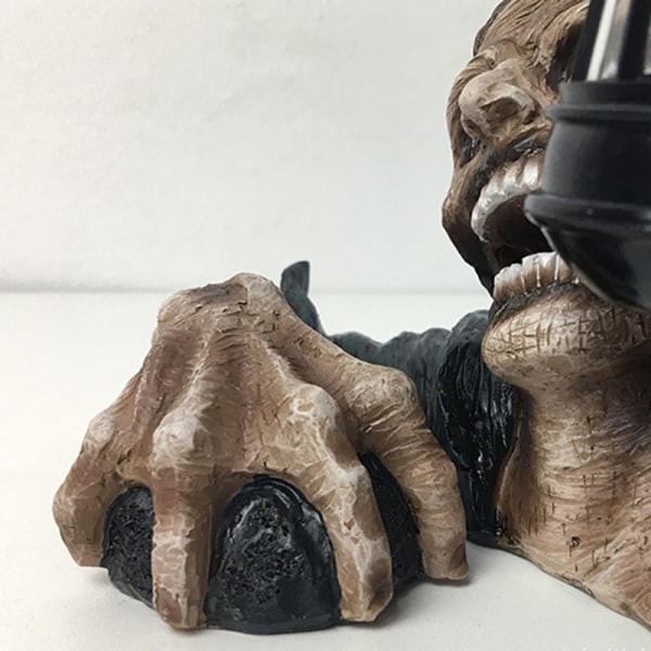 Zombie Resin Statue Personlig håndlagde håndverk Halloween-pynt for hjemmehagedekorasjon Zombies