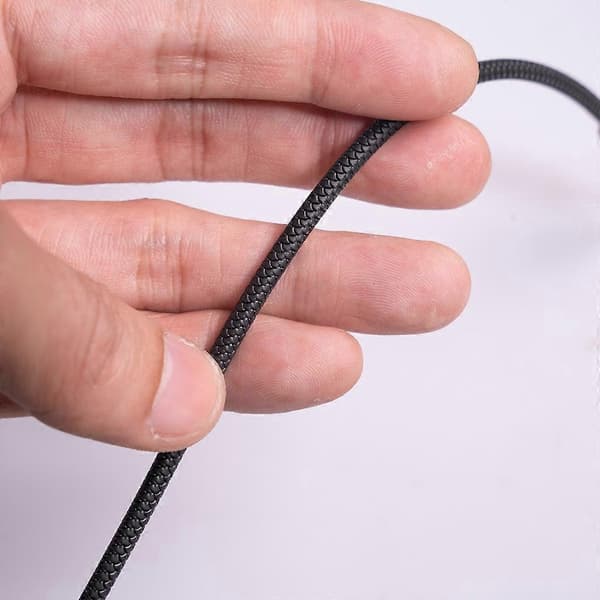 3,5 mm ljudkabel AUX-sladd hane till hane Högkvalitativ ljudsladd 1 m lång