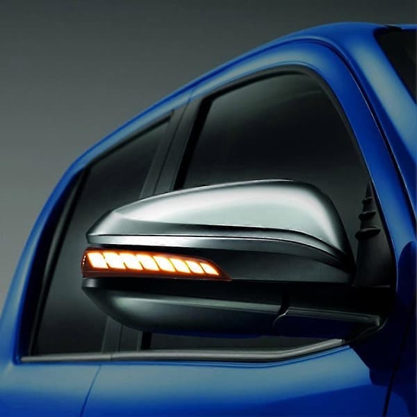LED Dynamisk Blinklys Sidespeil Indikator Blinklys For Fortuner 2016+, gul