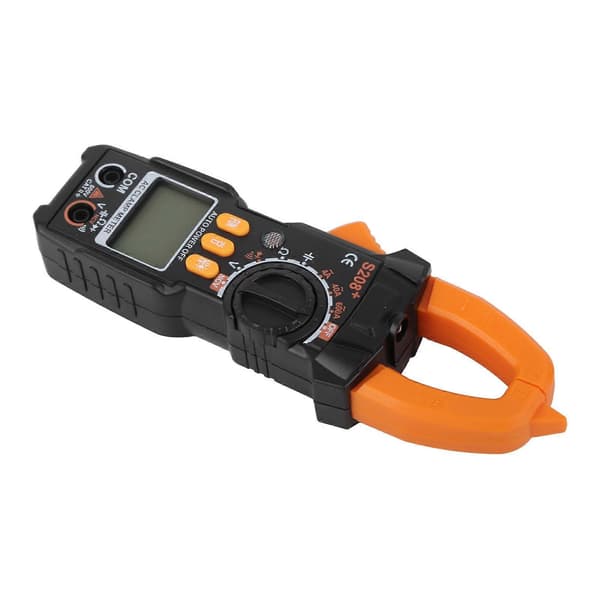 Digital klämmultimeter hög noggrannhet 2-600A AC DC Amp spänningskapacitansmätare testare