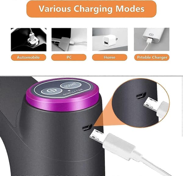 Vesipullopumppu, pullotetun veden annostelija, kannettava USB-vesipullopumppu, yleiskäyttöiseen 5 gallonan pulloon