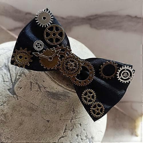 Steampunk-rusetti goottilainen asustesolmio retro vintage -asuasuste