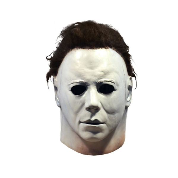 Halloween Michael Myers Skräckmask Huvudbonader för karnevalskostymfest