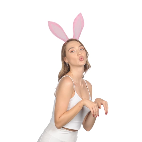 Rabbit Ears Pannband, Rabbit Ears Pannband 1st Plysch Pannband pink
