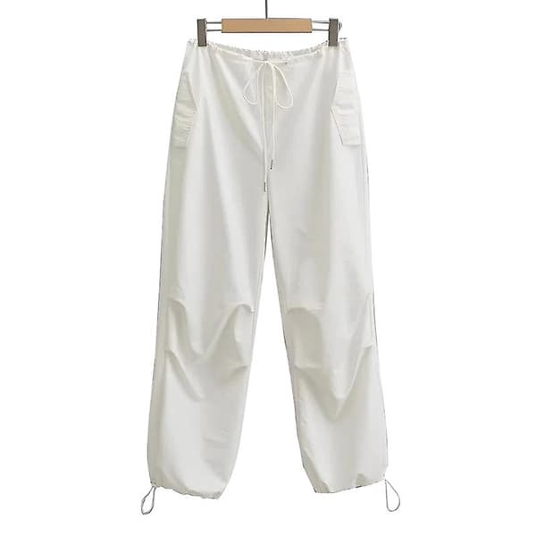 Løse sommerbukser til kvinder Mode Beam Casual Bukser White S