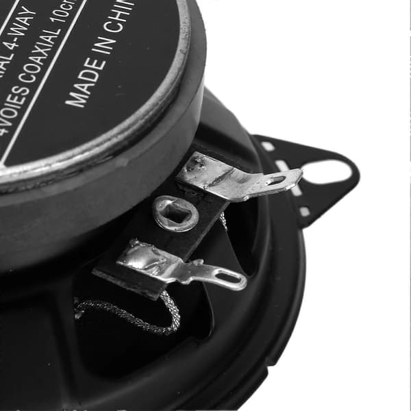 YH1028 Bil Audio Diskant 4 Tommers 4-veis Erstatning Lite Lydhøyttalersystem for Bil