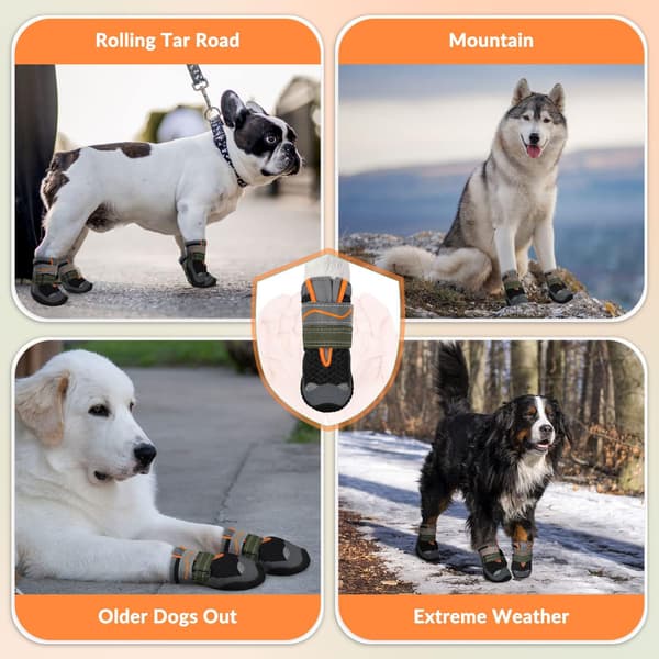 Eyein Dog Boots Paw Protector - Summer Hot Pavemen