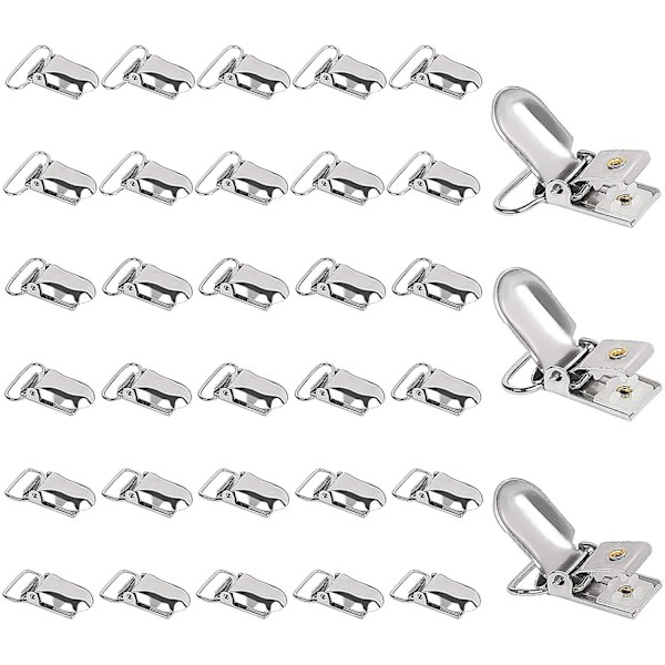 30 stk. selerclips, sutteclips, gør-det-selv seleclips Sutteclips til baby