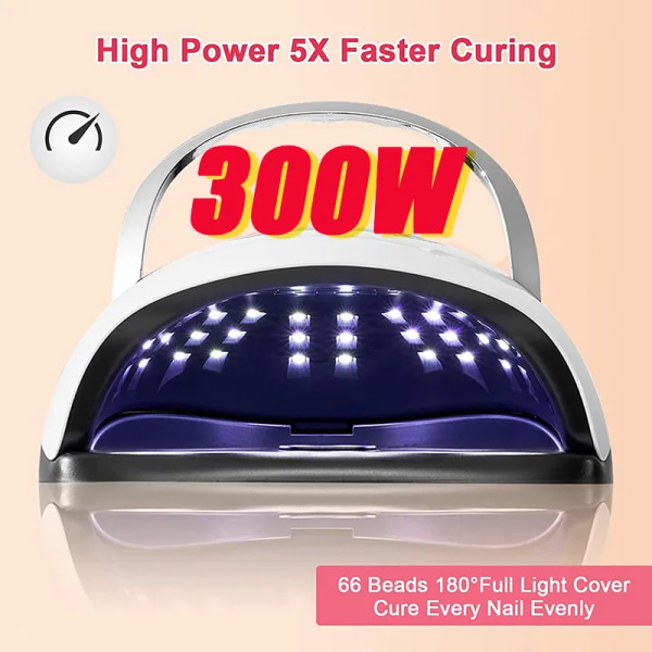 UV LED Lamp For Nail Dryer Manicure With 1.5m Cable Nail Drying Lamp 66LEDS UV Gel Varnish With LCD Display UV Lamp For Manicure SUN X5 PLUS