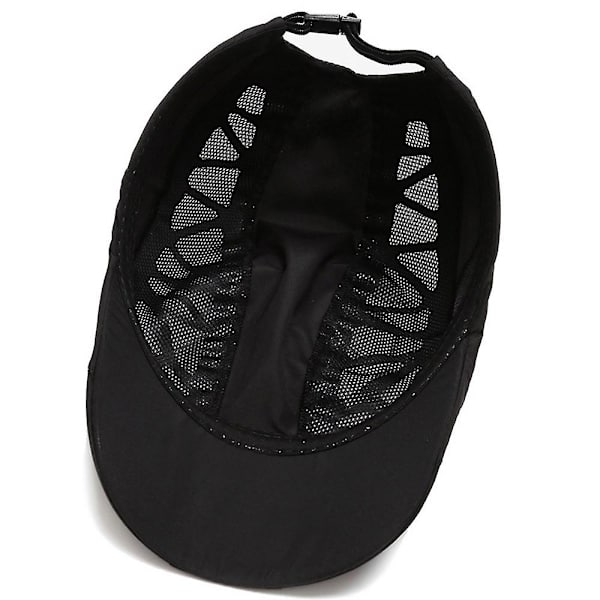 Cap sommer kasket tynd cap dark grey