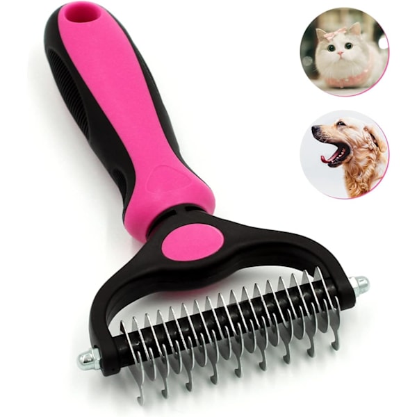 Grooming Dematting Comb Tool Kit - Kaksipuolinen harja