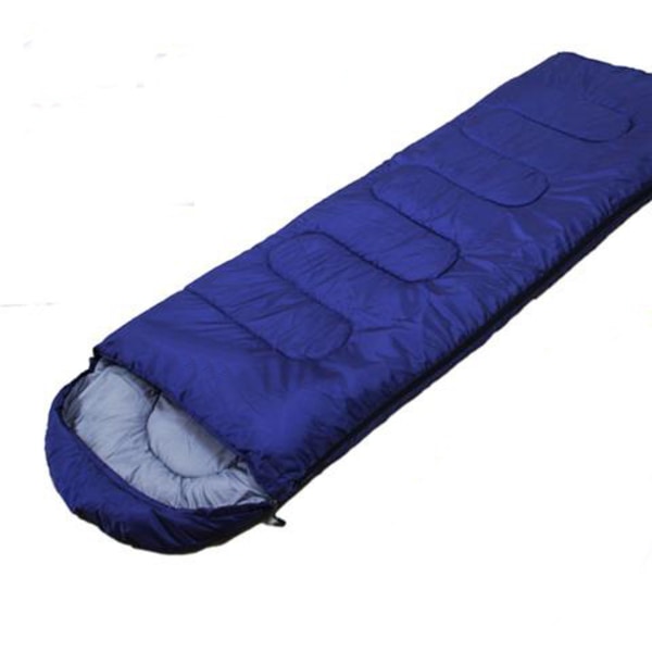 Sovsäck utomhus camping camping vandring lunchrast varm och smutsig vuxen sovsäck navy blue