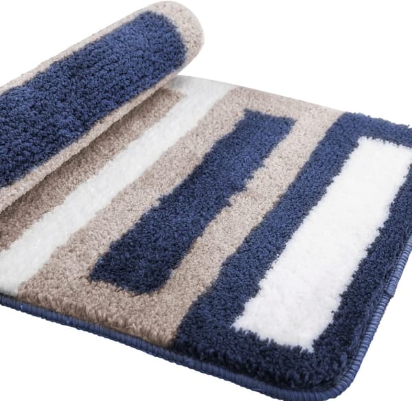 Sklisikker baderomsmatte Kjøkkenteppe Fluffy baderomsmatte Myk mikrofiber