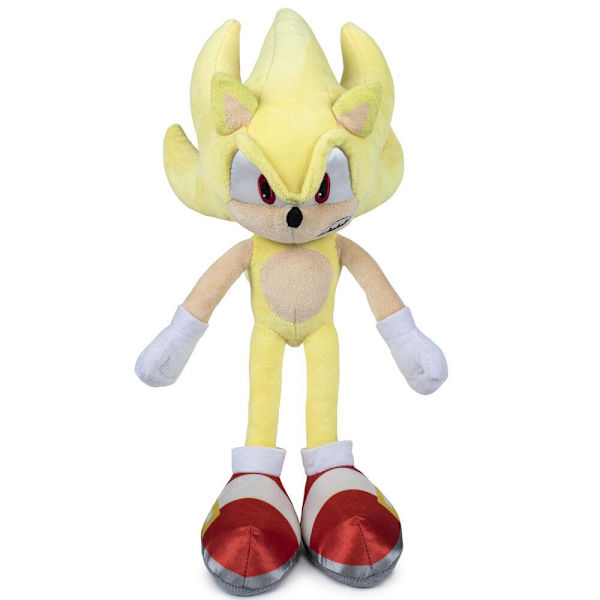 Sonic The Hedgehog Super Sonic Gosedjur Plush Mjukisdjur 38cm multicolor