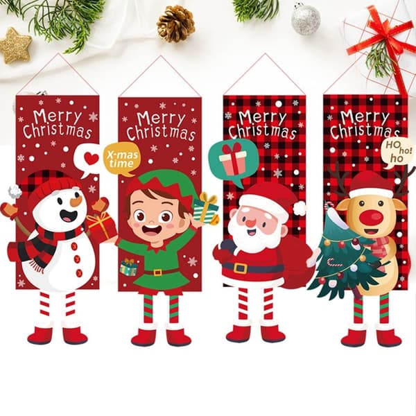 Jul Dörrbanner Fönsterskylt Banners STYLE 5 Style 5