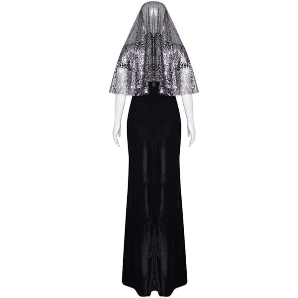 Hotel Elf 4 Mavis cosplay brudekjole Halloween Mavis bryllup Black M