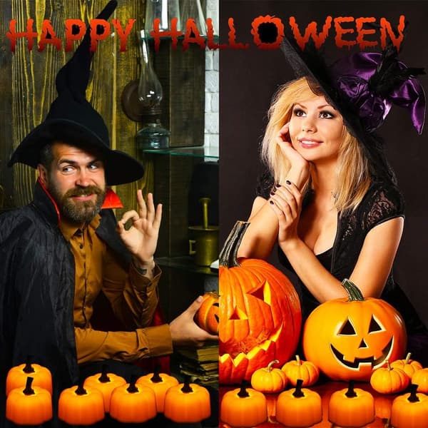 Halloween-dekorasjon 12 stk Mini hagedekorasjon utendørs hall