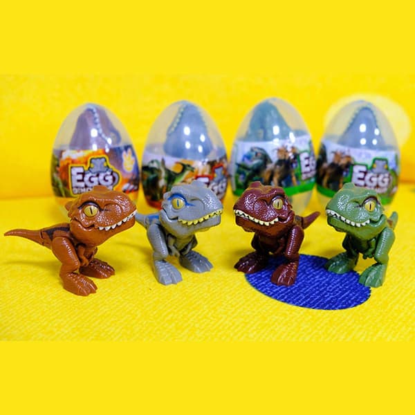 Dinosauræg-legetøj til fingre til drenge/piger Actionfigurer Arkæologisk spil