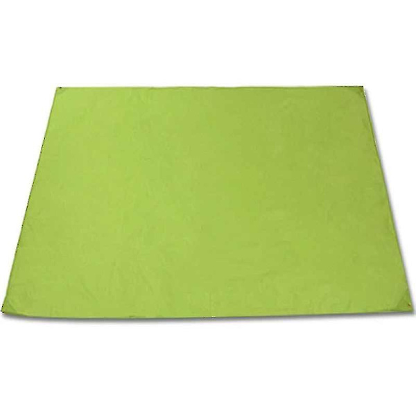 Tält presenning Markis Solskydd Regnskydd Strand Camping Picknickdyna Fuktsäker Matta Green