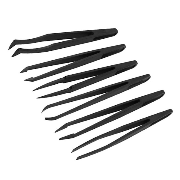 Pinsettsett sett (8 deler)