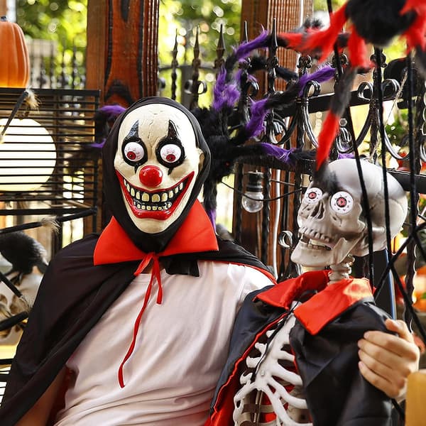 12 stk. Akryl Halloween øjne - Gyserrekvisitter til fest og spøgelseshus