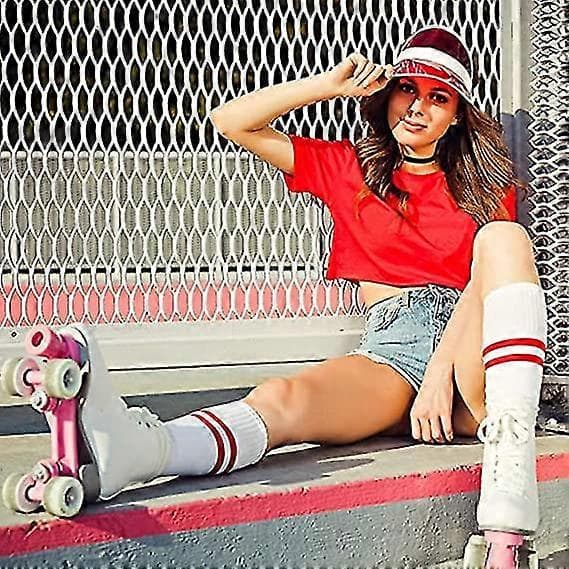 6 stk. plastvisirer Pub Golf Visir Golf Kostyme Tilbehør Assorterte Farger Solvisir