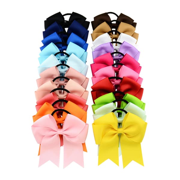 #20 st mode baby flickor boutique hårband hästsvanshållare - S#