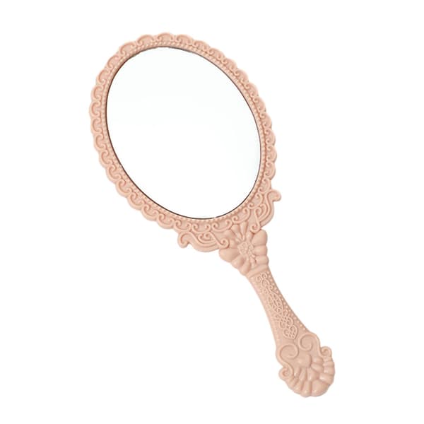 2/3/5 spegel för makeupälskare Bärbar och pålitlig klar Pink 2PCS