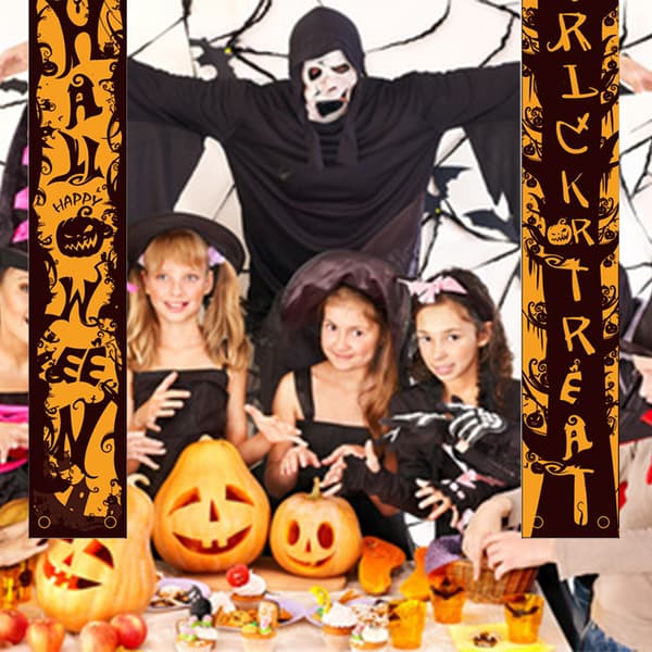 Halloween Dekor, Velkomstbannere Verandaskilte til yderdør DL8107