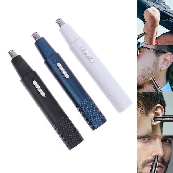 USB Elektrisk barbering Nese Øretrimmer Nesehårtrimmer White
