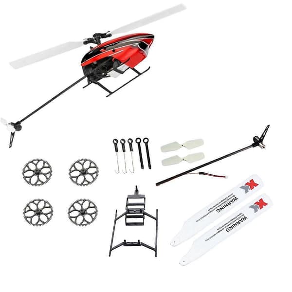RC Helikopter Reservdelssats för XK K110, K110S RC Helikopter Uppgraderingsdelar