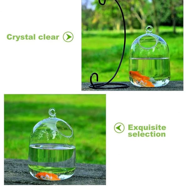 Riippuva lasinen akvaario Fish Tank WHITE 02 02