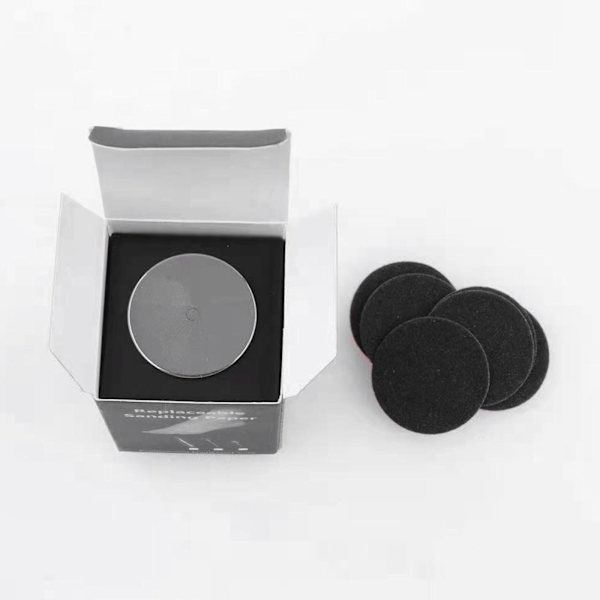 1/2/3/5 Sähköisen jalkaraspin vaihtotyynyt tehokas ja 25mm 150Grit 50 pcs 1 Pc