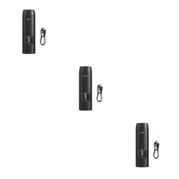 1/2/3 Elektroninen pippurimylly USB Ladattava Säädettävä Single 3Set
