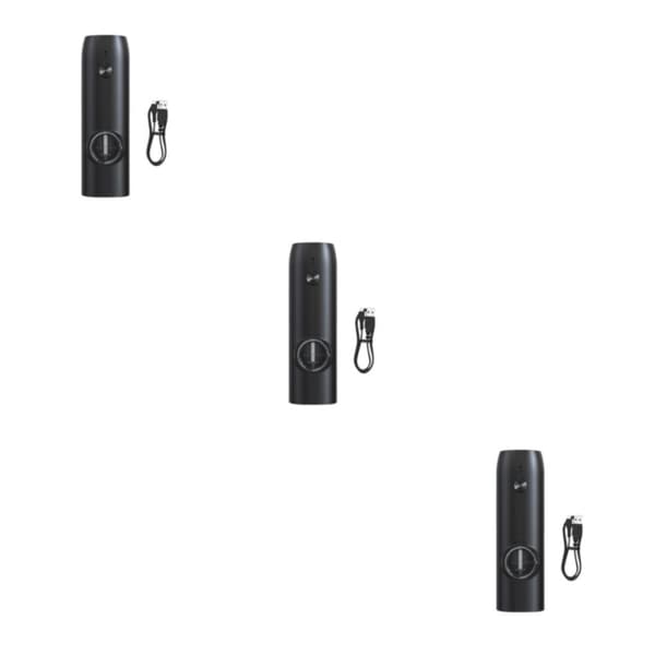 1/2/3 Elektronisk Peberkværn USB Genopladelig Justerbar Single 3Set