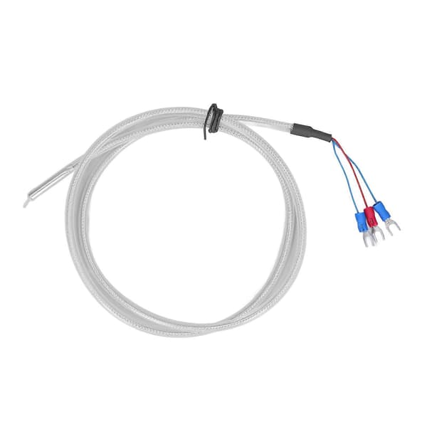 Termoelement 1 meter PTFE temperaturføler sonde PT100 type termoelementføler