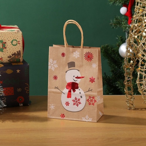 5 st julpapperspåse presentförpackningar STIL 9 STIL 9 Style 9