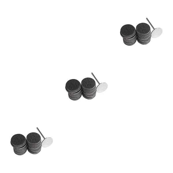 1/2/3/5 Sähköisen jalkaraspin vaihtotyynyt tehokas ja 15mm 150Grit 50 pcs 3PCS