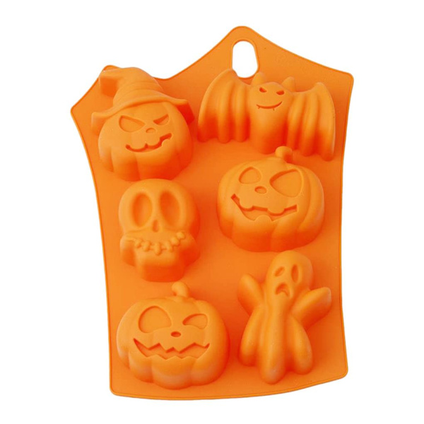 Fondantform för form med Halloween-tema Jelly Choklad Bakplåt