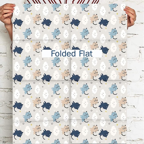 Gavepapir Foldet fladt 3 ark Juledesigngave
