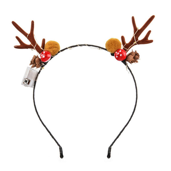 Jouluotsapanta LED-hiuspanta 07