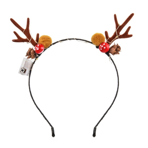 Julpannband LED-hårband 09