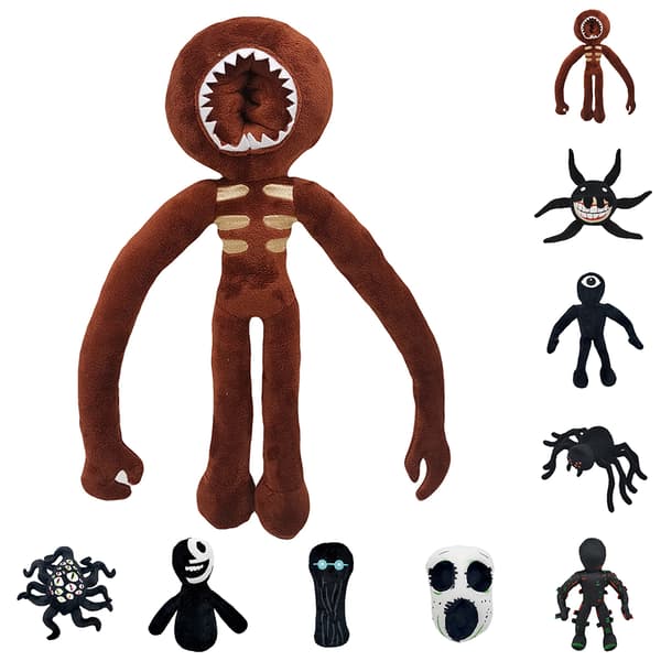 Rainbow Friends Leke Jule Fylt Figur Dukke Julegave til Barn 1 36cm